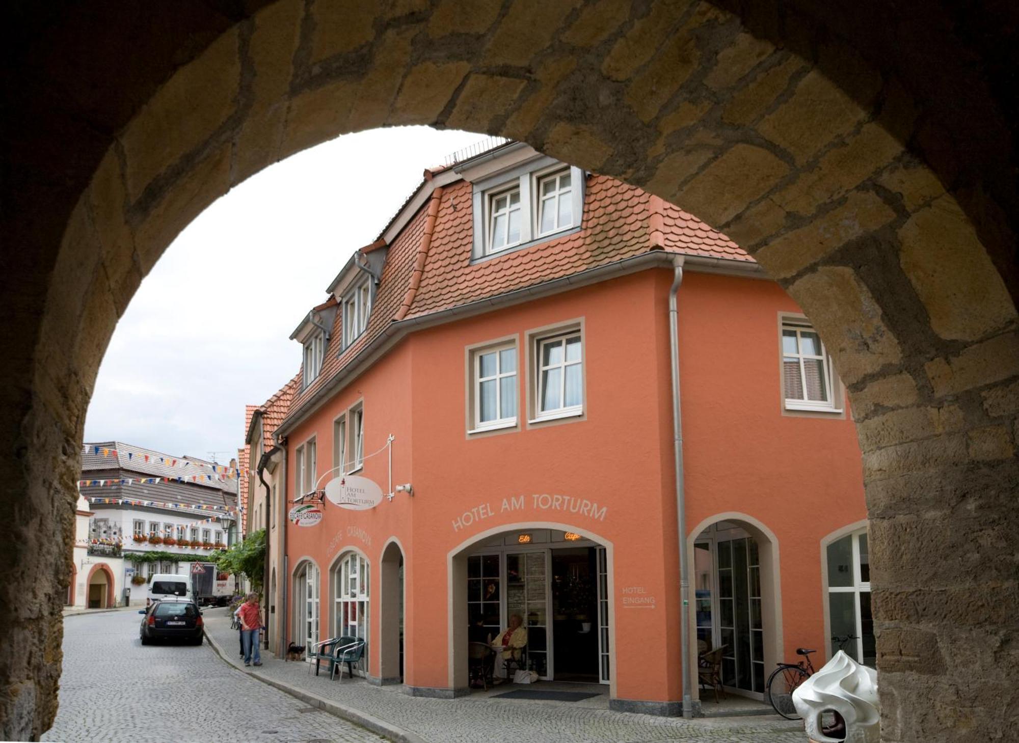 Hotel Am Torturm Volkach Bagian luar foto